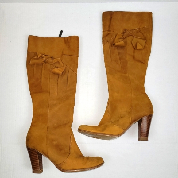Seychelles Tan Heeled Boots - Picture 4 of 14